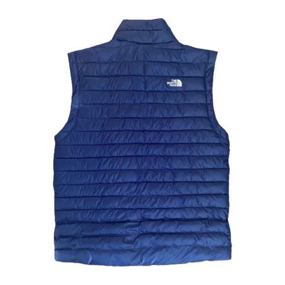 NWT The North Face Men's Stretch Down Vest Color Navy Blue Size S, XXL - Picture 3 of 7